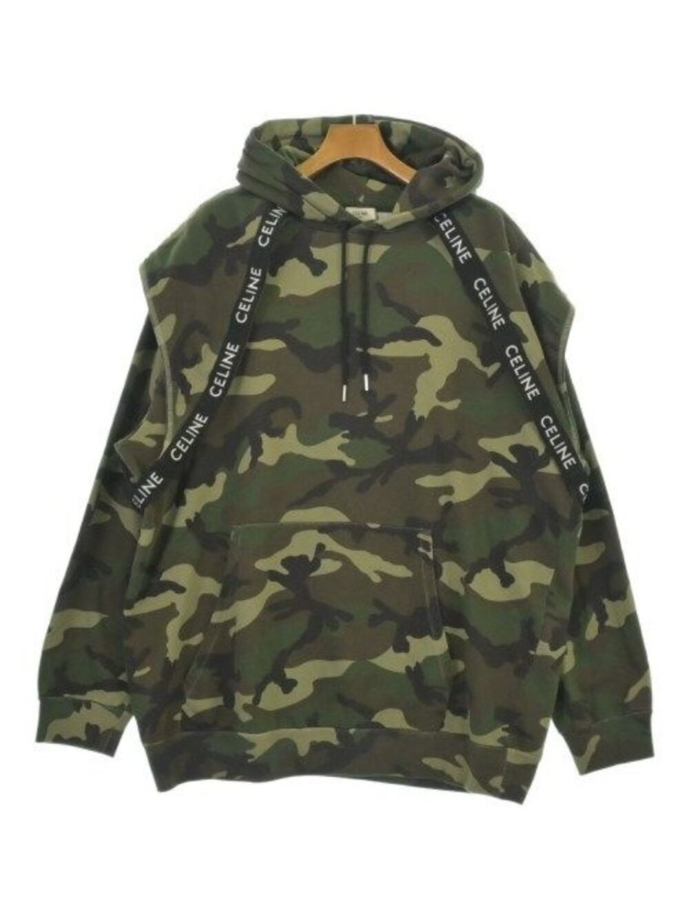 Celine Hoodie Khaki